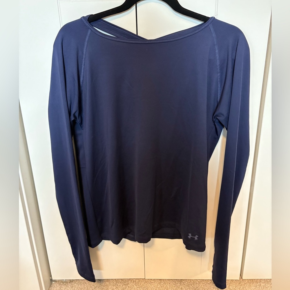 Under Armour Women's Navy Long Sleeve Top